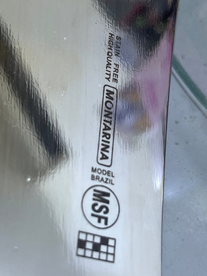 Stainless steel Brazil model cleaver | tokah with free sharpener