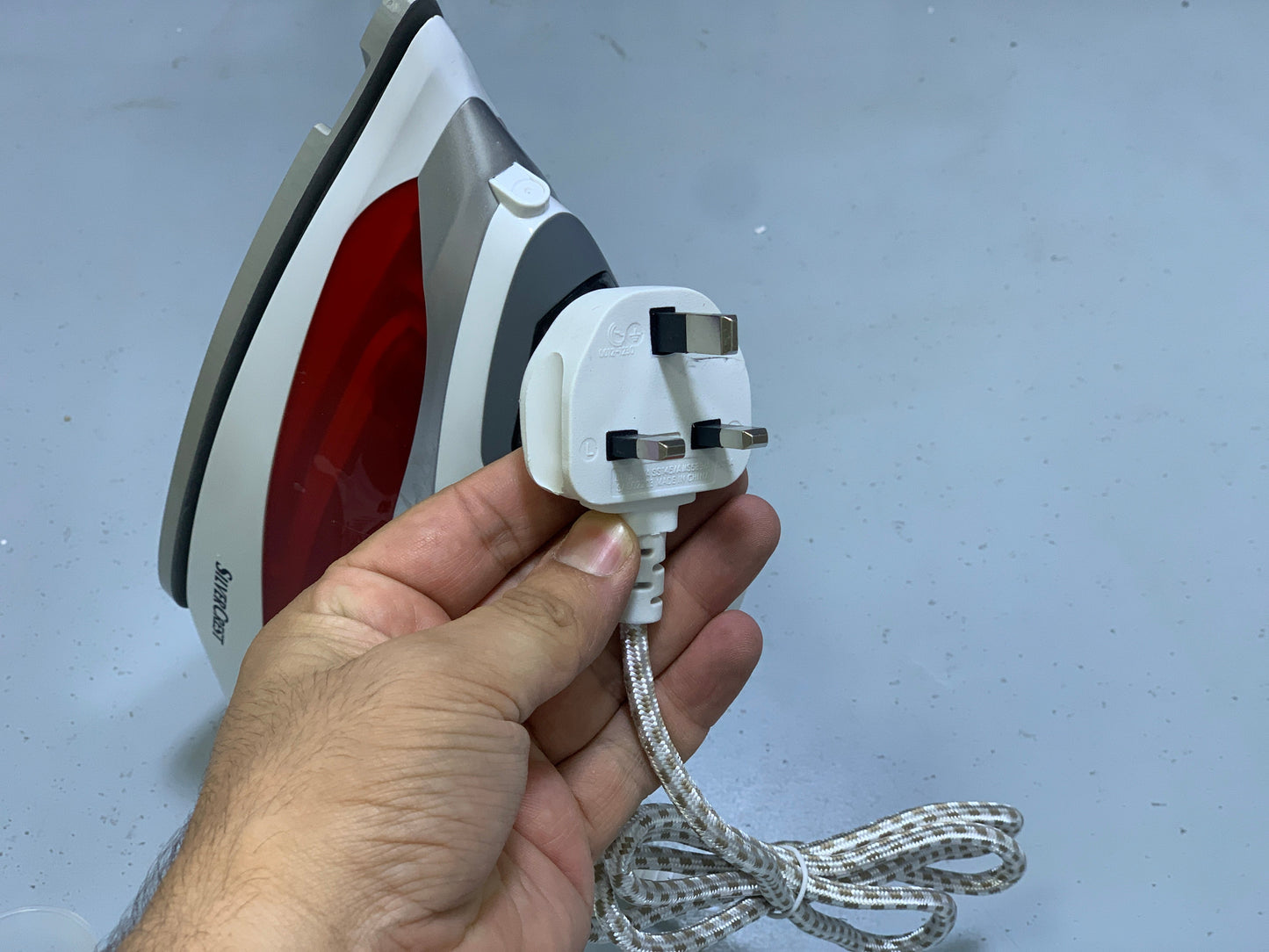 Silver Crest Steam iron Non Stick Ceramic coating 2600w Model: SC-666