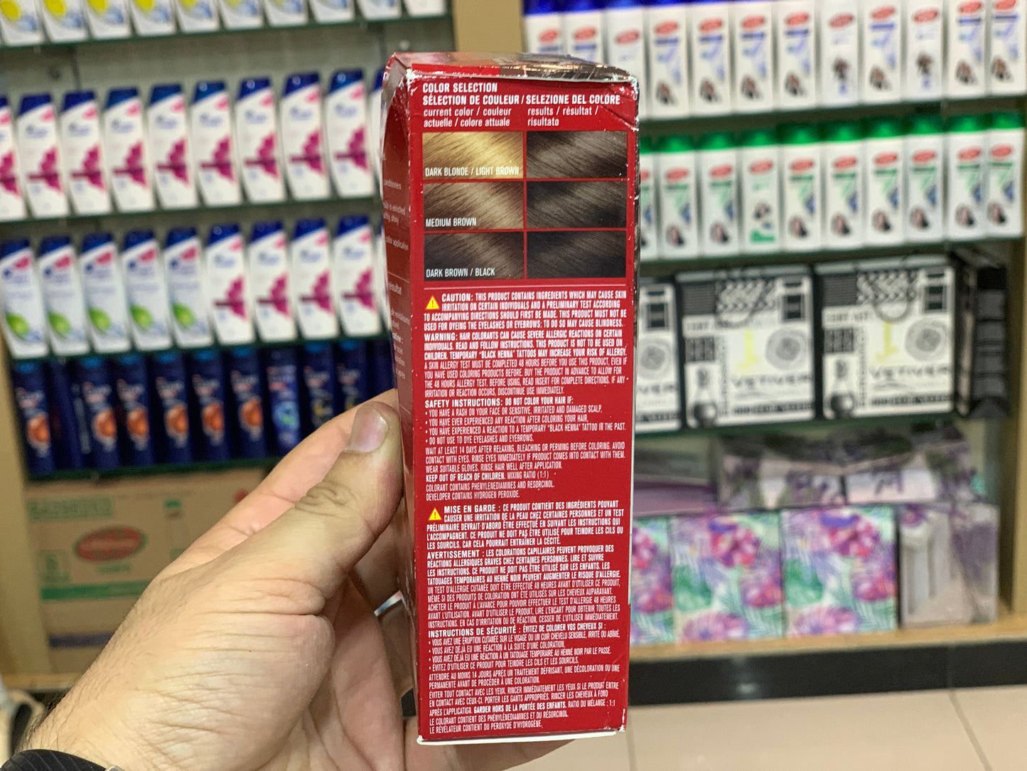 Original  Revlon USA 3D Hair Color Long Lasting  Shade 30 Dark Brown