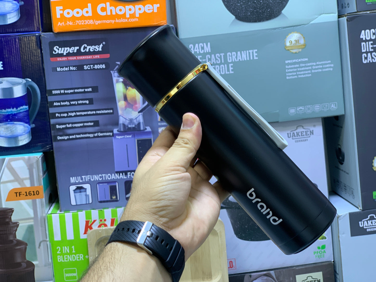 Hot and cool water bottle Elegant design