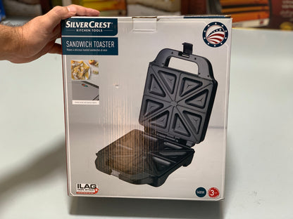 DUBAIZONES™ Silver Crest Sandwich Maker