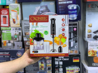 CRONIER 4-in-1 Multifunctional Food Chopper – 800W | Powerful & Versatile Kitchen Appliance