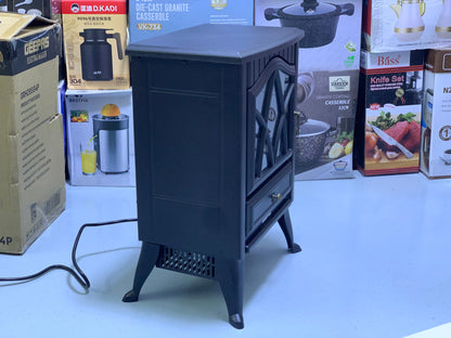 Geepas brand 3D electric artificial flame heater 1800 watt Model: 28584