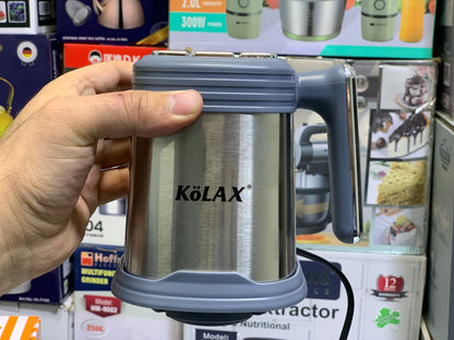 Kolax Meat Chopper with Double Stainless Steel Blades