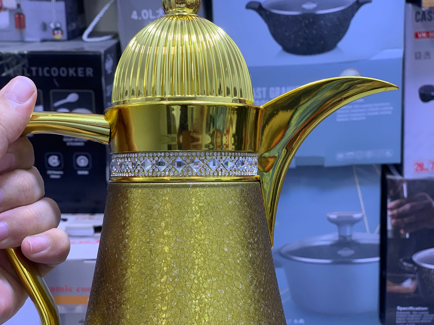 Arabic Design Vacuum Flask 1L