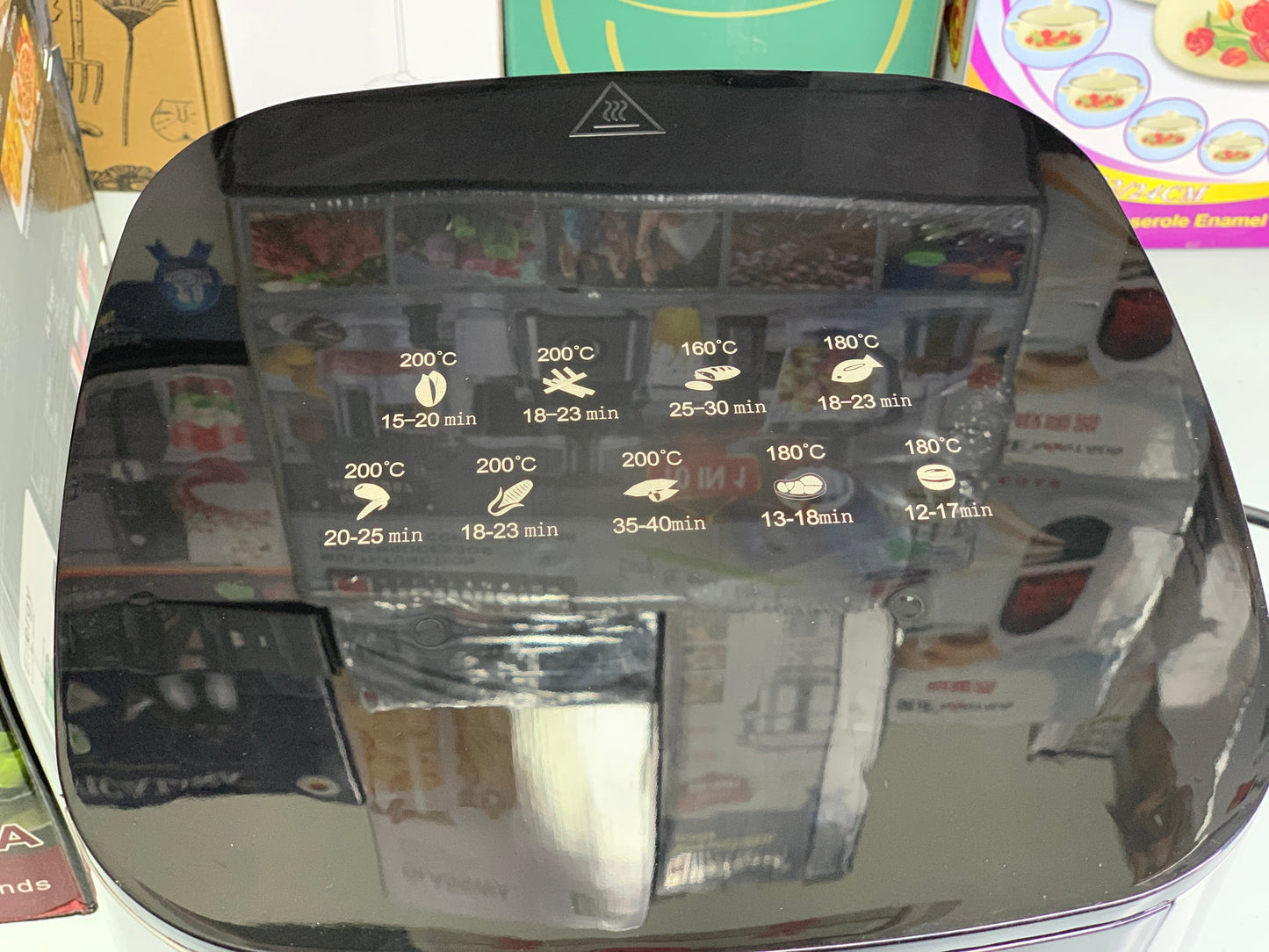 DUBAIZONES™  Hoffmans  Electronics Air Fryer 8L 2400w