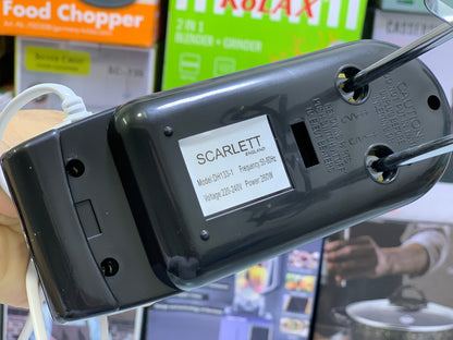 SCARLETT Super Hand Mixer 7 Speeds Easy to Hold and 260w