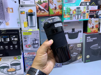 Straw Coffee Cup Stainless Steel SUS 304 400ml