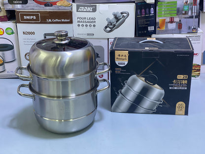 Stainless Steel Steamer pot 28cm