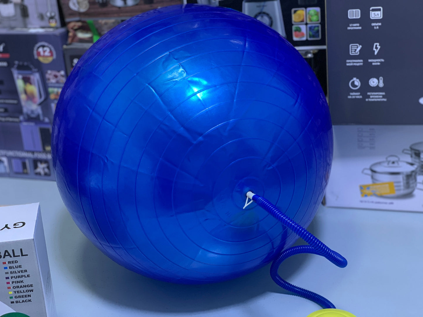 Gymnastics Ball With pump