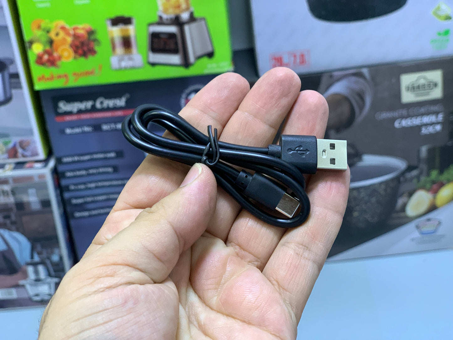 Coba USB Charging LED Flashlight, Handheld Torch Model- TG