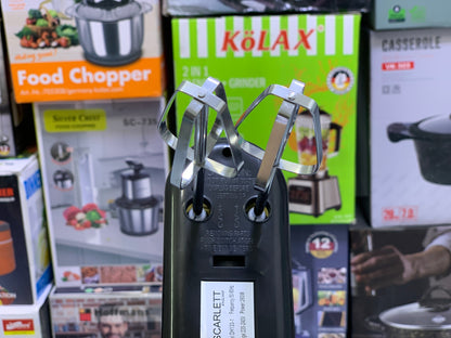 SCARLETT Super Hand Mixer 7 Speeds Easy to Hold and 260w