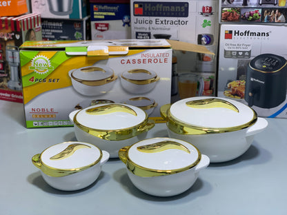 DUBAIZONES™ 8 pieces Hot Pot Set | Kitchen Food Containers Stainless Steel and Elegant Designed