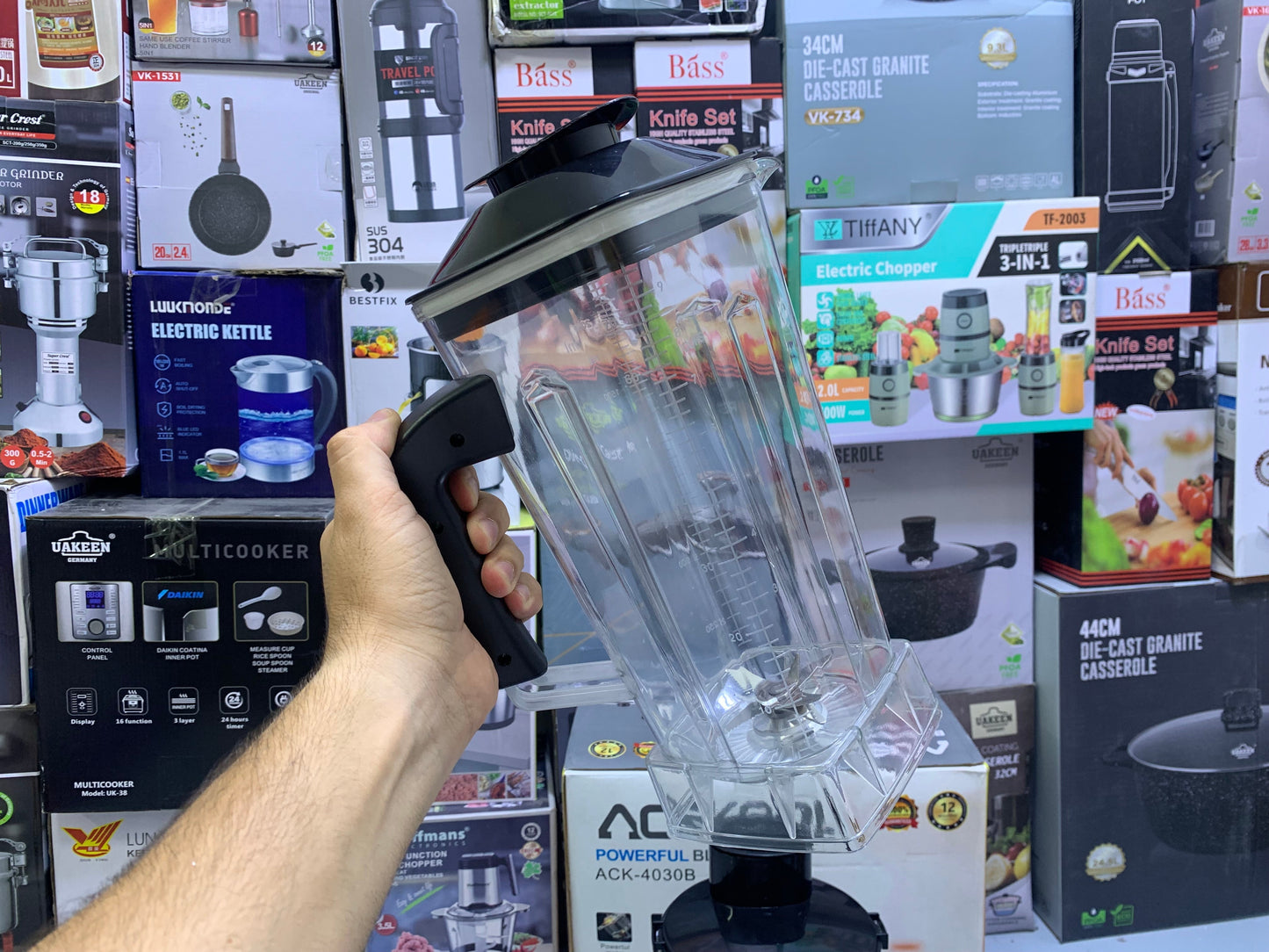 ACEKOOL Powerful 3 in 1 Blender 2000w and 2.5L Stainless Steel Blades