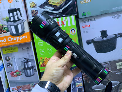 Coba Aluminum Allay Flashlight, Handheld Torch Model: CB-W518