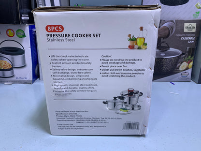 TEFAL 3 in 1 Pressure Cooker 5L and 7L Stainless Steel 18/10