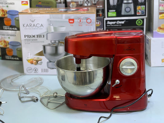 Karaca Prochef Stand Mixer – 8L Bowl | 1600W Motor | Metal Gear System