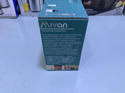 Mivan 4 in 1 Hand Blender Set Stainless Steel 2800w Model MI-BL305