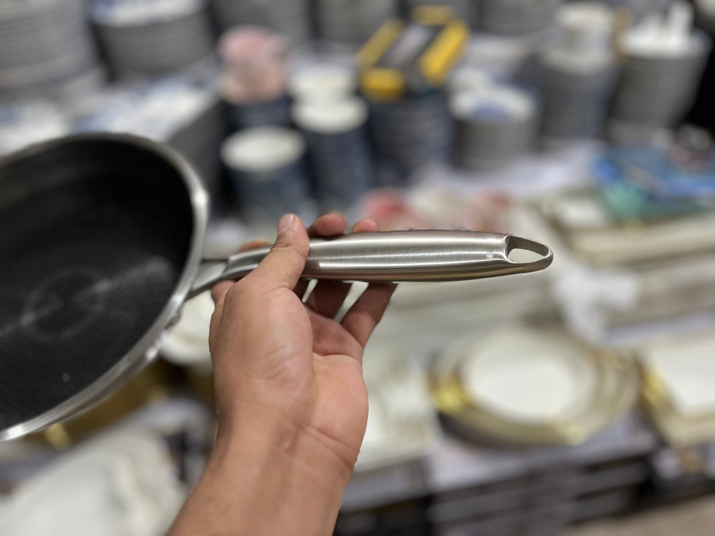 Laser coated Fry pan