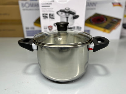 DUBAIZONES™ 3 in 1 Pressure Cooker 6L & 4L