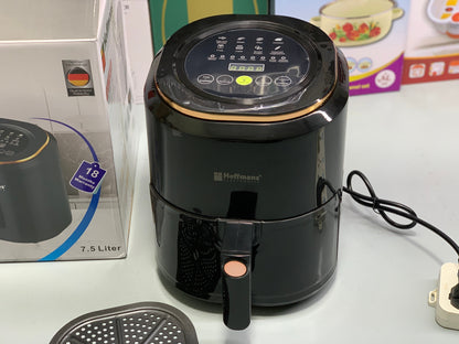 DUBAIZONES™ High Quality Oil Free Air Fryer Hoffmans Electronics  7.5L 2400w Germany Technology