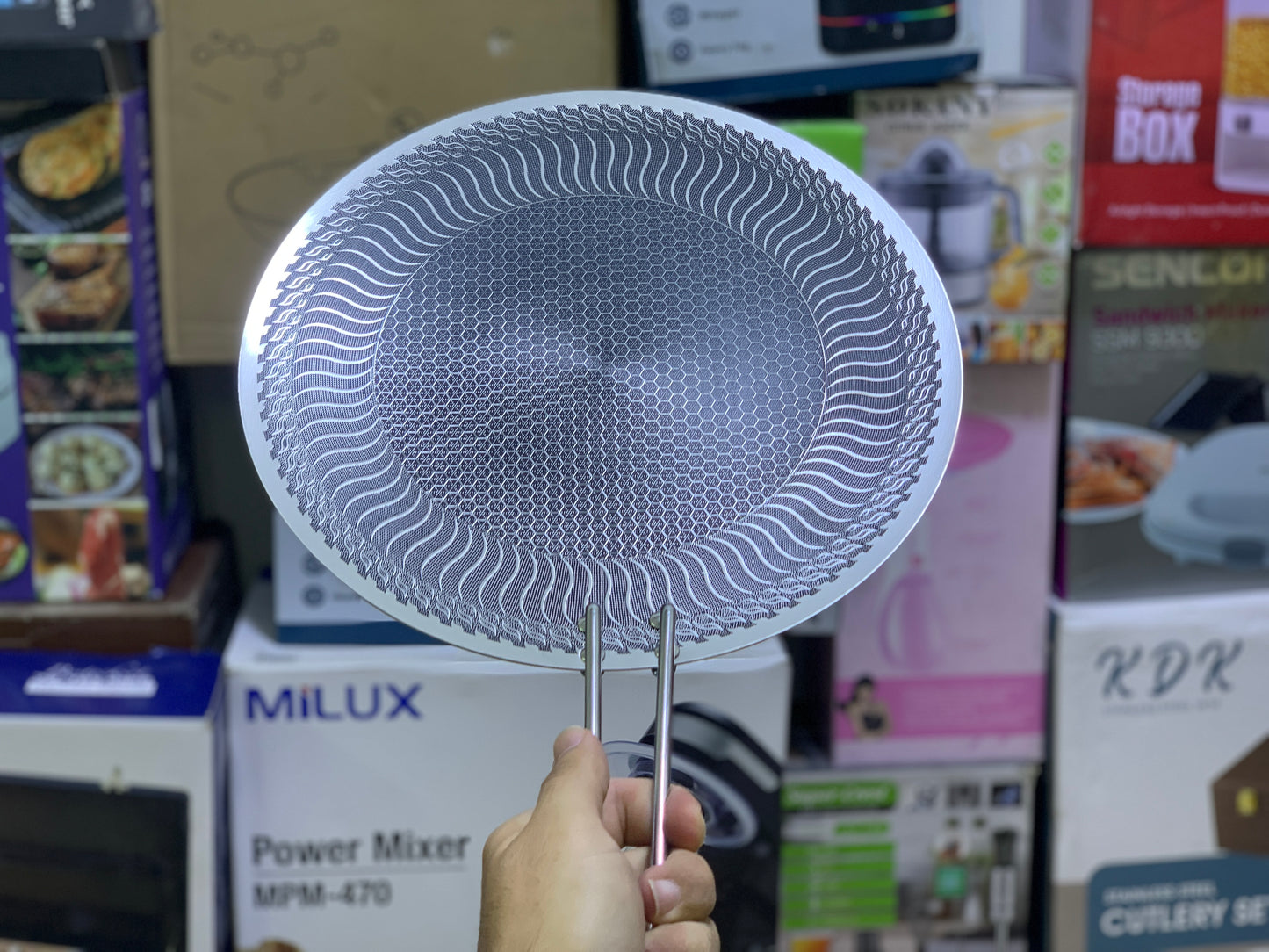 Laser Coating Tawa with Long Handle