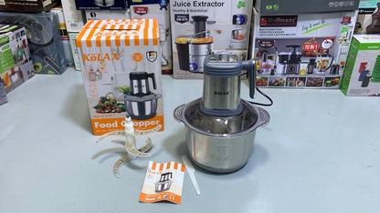 Kolax Meat Chopper with Double Stainless Steel Blades