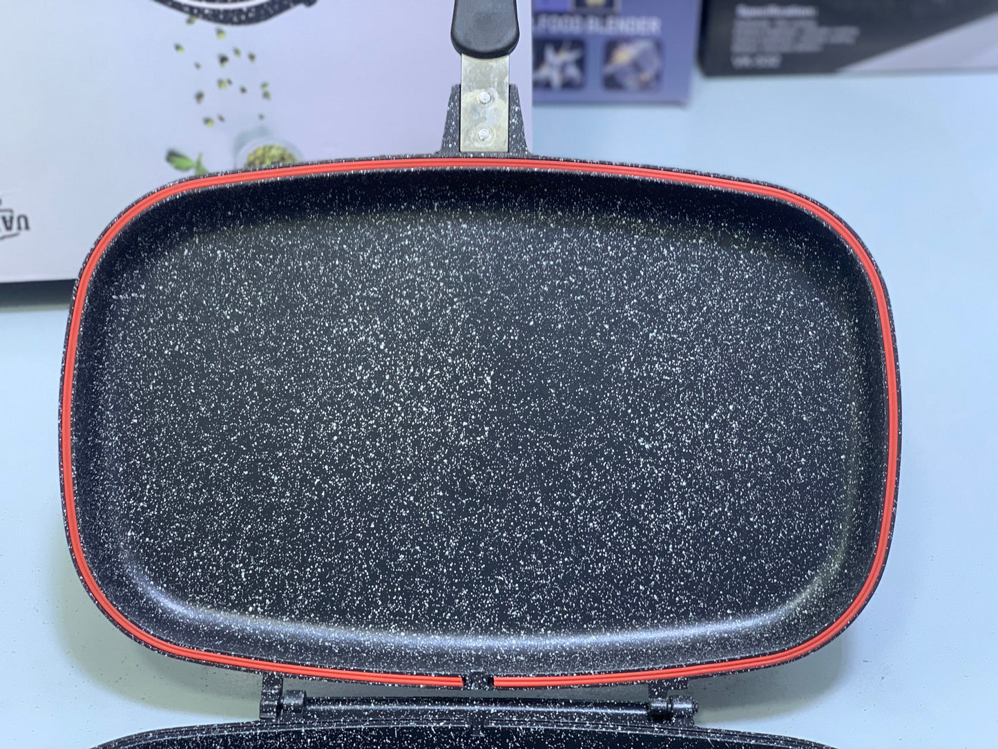 UAKEEN Original Grill Pan| 40 cm and 36 cm| Die-Casting|