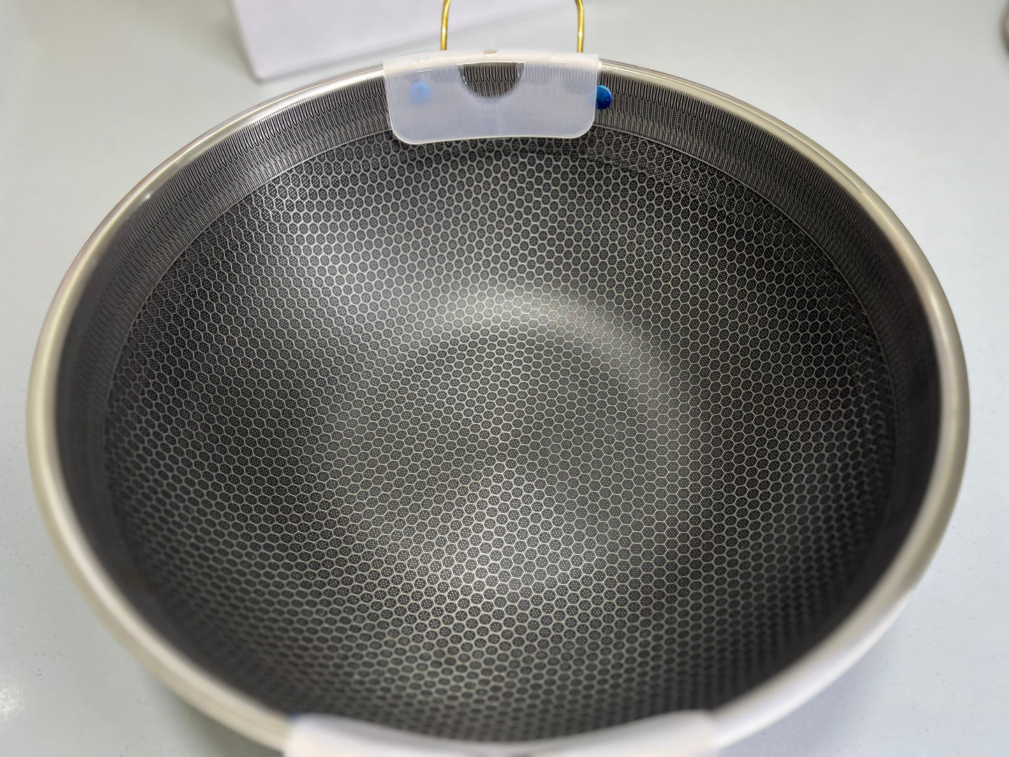 DUBAIZONES™ Laser Coating Handi / Karaai with Golden and Blue Handles