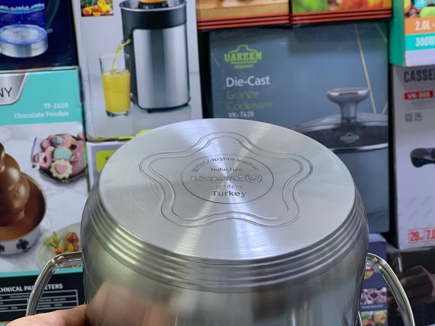 Korkmaz 12 Pieces Cookware Sets|A1889