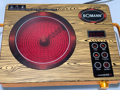 DUBAIZONES™ Imported B0MANN Induction Cooker 3500W (Model B0-118)