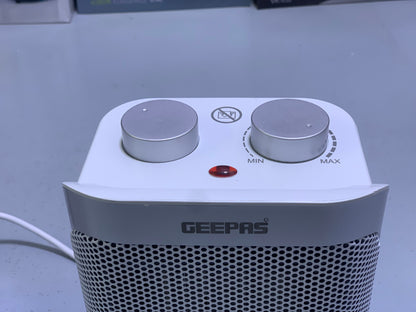 Geepas PTC Fan Heater White| 2 Years warranty|Model: GRH28565