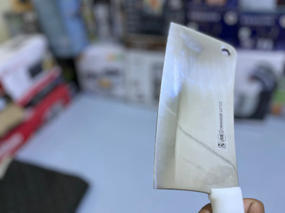 Stainless steel Brazil model cleaver | tokah with free sharpener