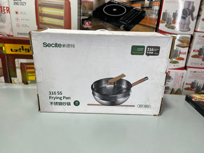 DUBAIZONES™ Secite 30cm Honeycomb Pan & Steamer