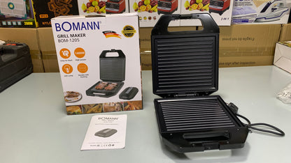 DUBAIZONES™ Original German Bomann Grill Maker  BOM 1205& BOM 1206  with 1 Year Warranty