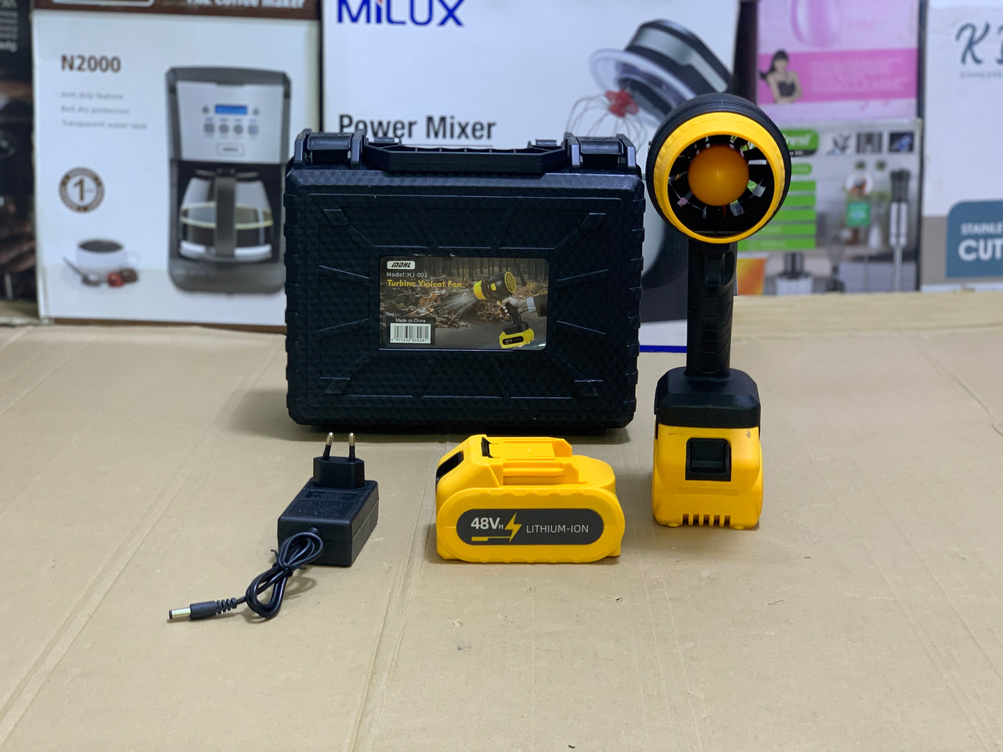 MDHL Cordless Turbine Violent Blower Fan Kit