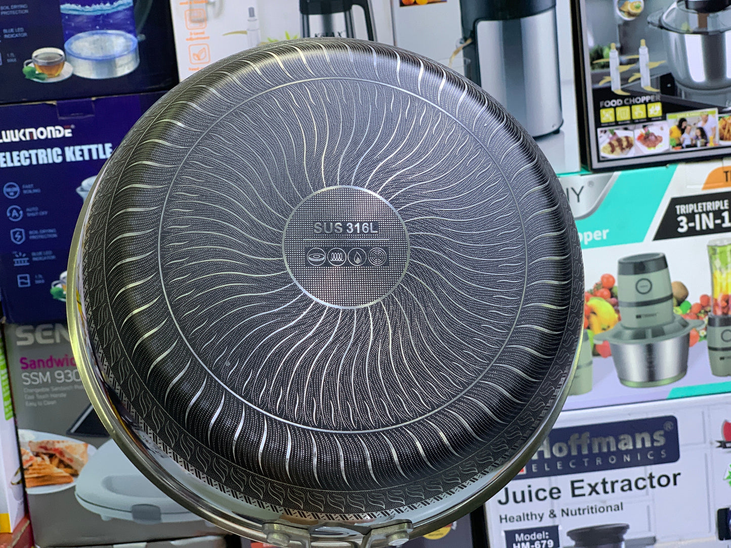 Laser Coating Shallow Frying Pan 28cm and 30cm