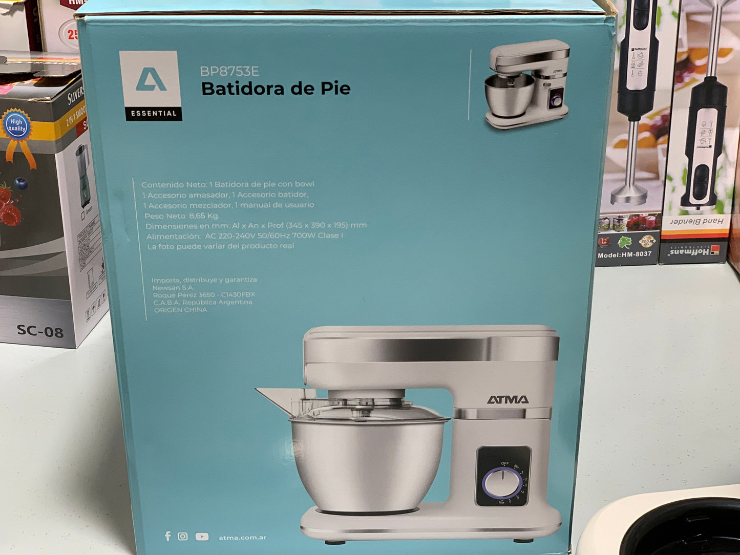 ATMA Stand Mixer Stainless Steel 700w 4.5L