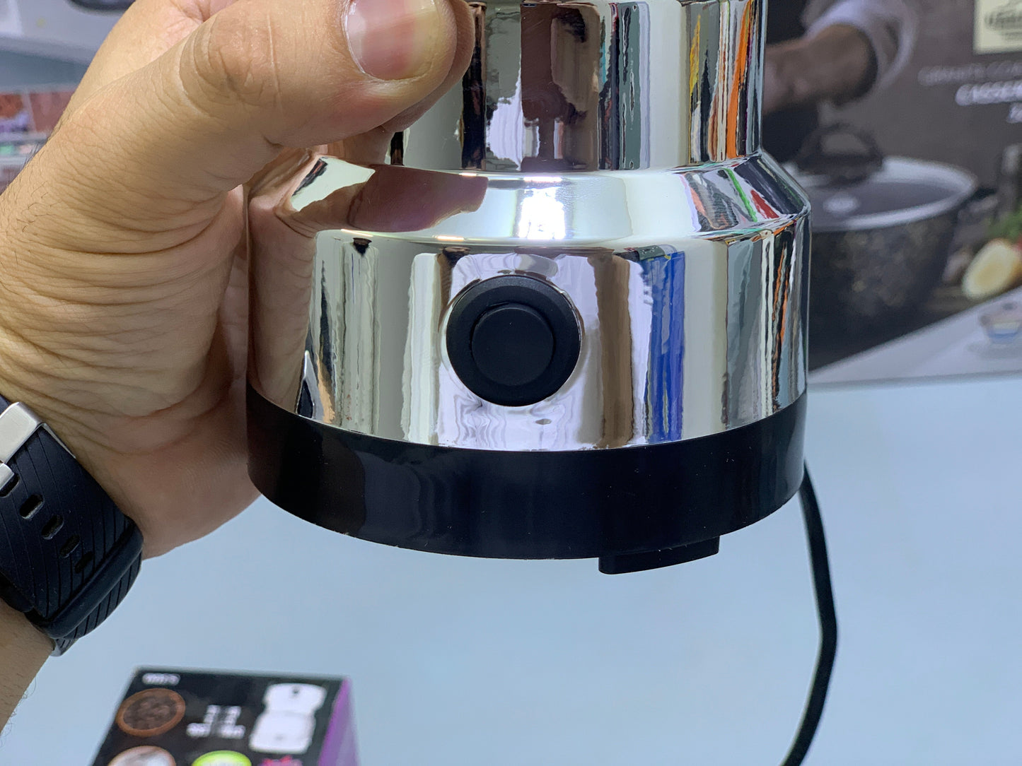 Electric Mini Grinder Capacity 50G and 200w