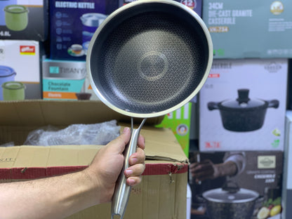 Laser Coating Shallow Frying Pans without lid