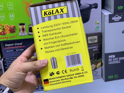 Kolax Mini Spice Grinder 280w Auto On/Off Switch