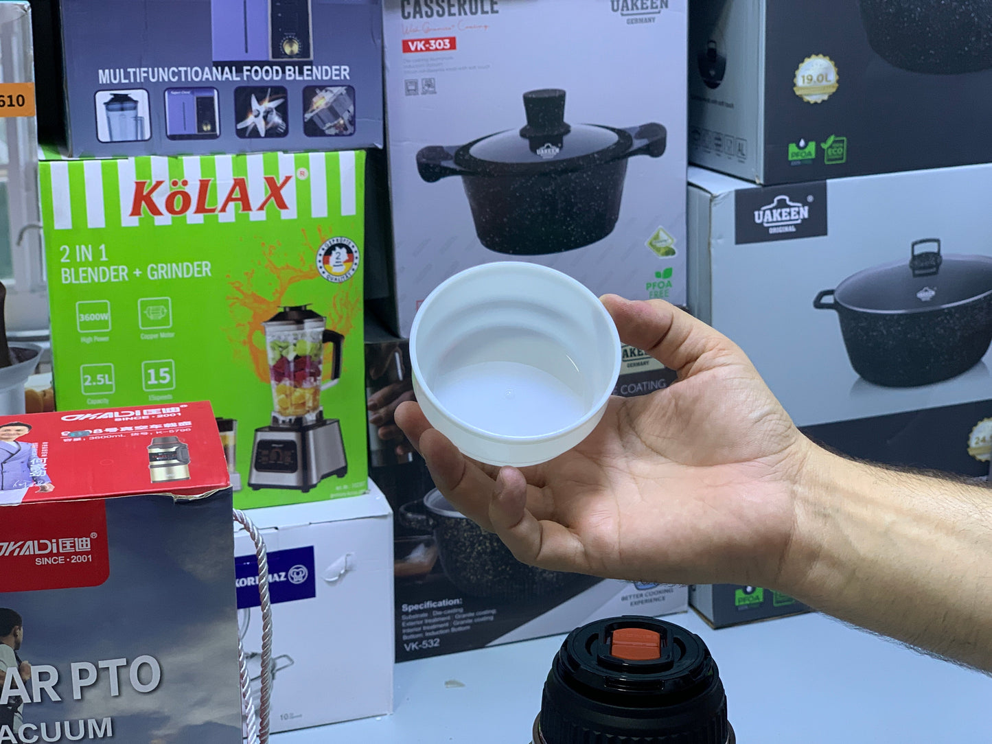 D Kadi Stainless Steel Bottle 3600ml for traveling and camping