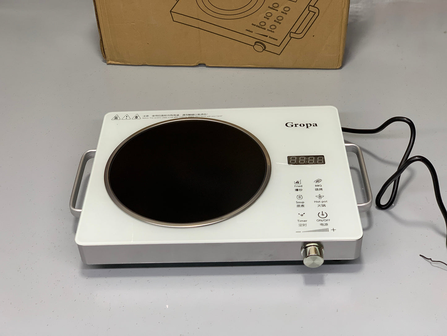 DUBAIZONES™ Gropa Electric Stove 3500w