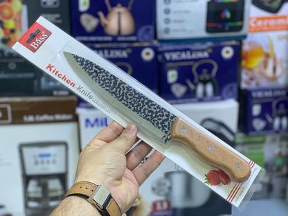 Bass kitchen knife with Strips