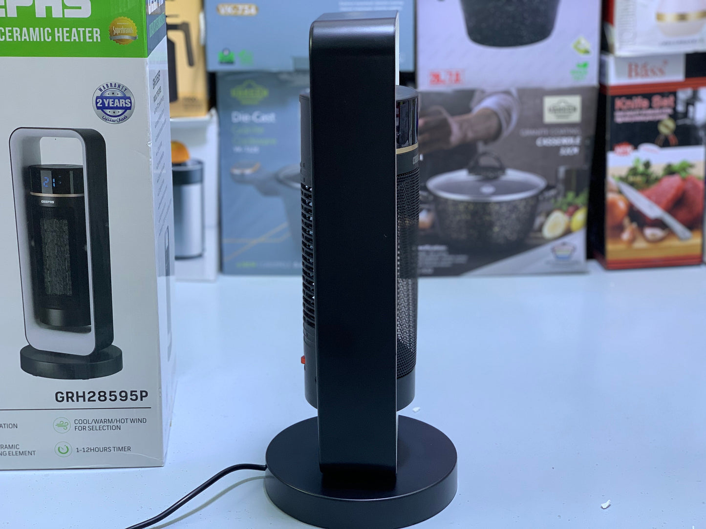 Geepas Digital PTC Heater|2 Years warranty |Model: GRH28595P