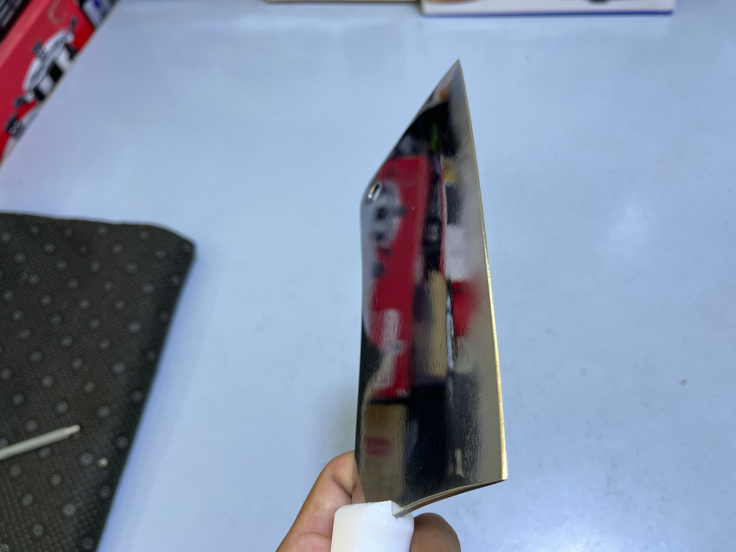 Stainless steel Brazil model cleaver | tokah with free sharpener