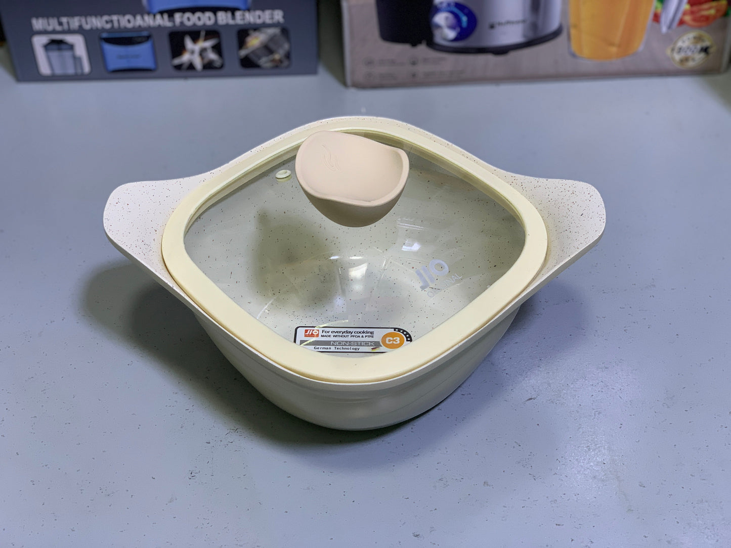 Jio Granite Coating Kitchenware 12 Pieces Set