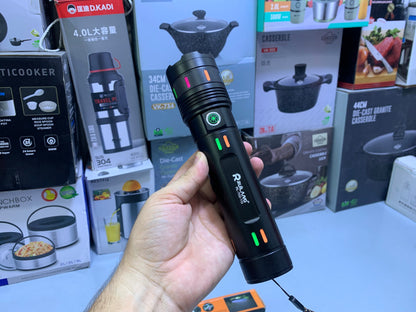 High Power Super Bright Flashlight Aluminium Alloy White Laser Light