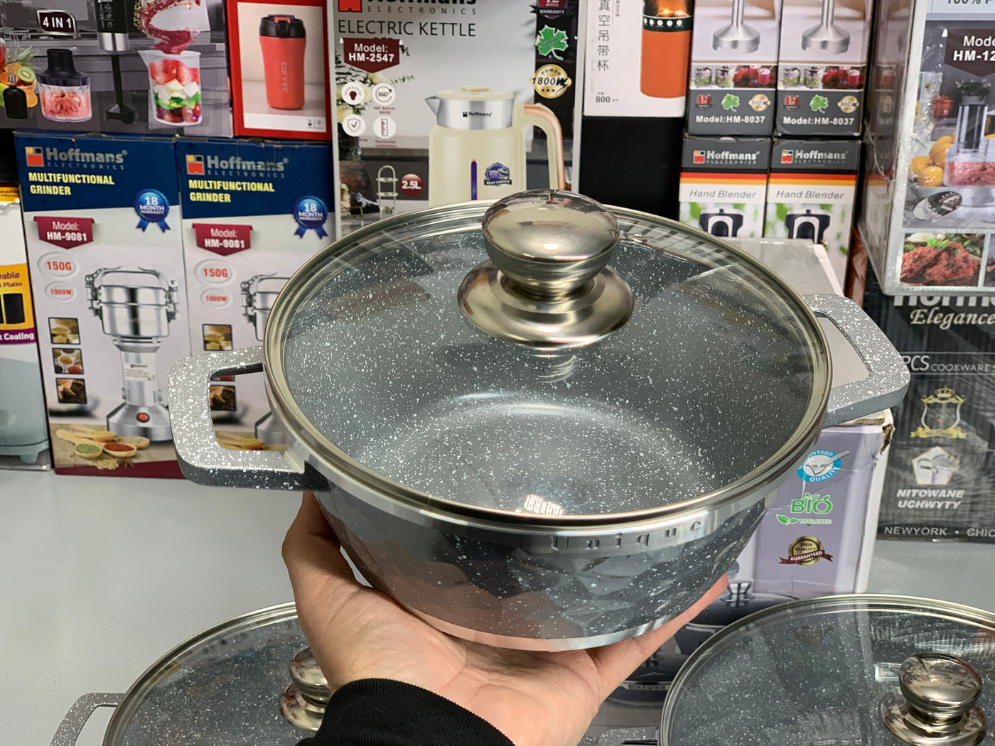 Unique Brand Non Stick Die Cast 10 Pieces Cookware Set – dubaizones