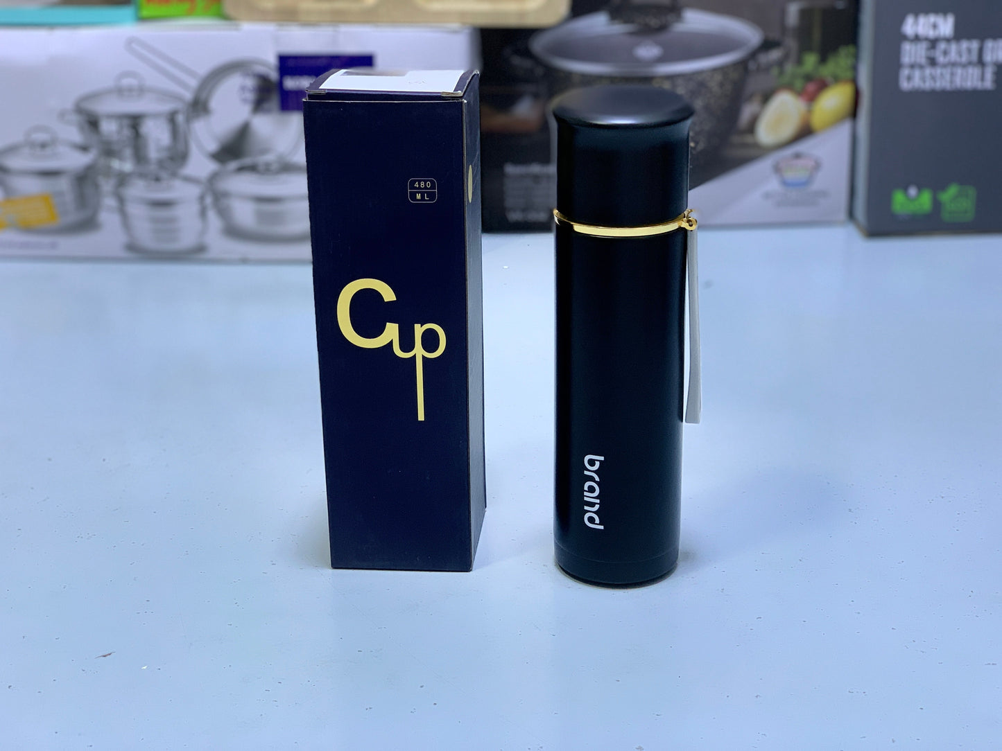 Hot and cool water bottle Elegant design